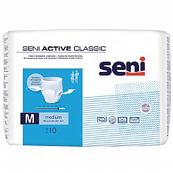 SENI ACTIVE CLASSIC ΠΑΝΑ ΒΡΑΚΑΚΙ ΑΚΡΑΤΕΙΑΣ MEDIUM 80cm x 110cm - 8x10τμχ