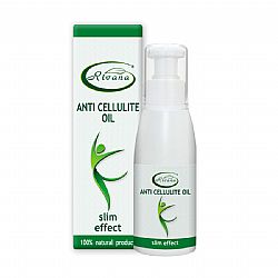 RIVANA ANTI CELLULITE OIL SLIM EFFECT 100% NATURAL 100ml