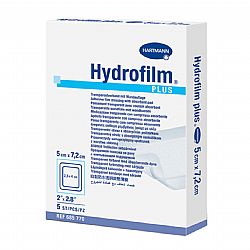 Hydrofilm plus αυτοκόλλητο επίθεμα 5x7,2cm 5τεμ.