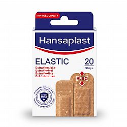 HANSAPLAST ΑΥΤΟΚΟΛΛΗΤΑ ΕΠΙΘΕΜΑΤΑ ELASTIC STRIPS EXTRA FLEXIBLE 20τεμ