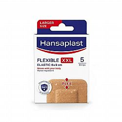HANSAPLAST ΑΔΙΑΒΡΟΧΑ ΑΥΤΟΚΟΛΛΗΤΑ ΕΠΙΘΕΜΑΤΑ FLEXIBLE XXL 9x6cm 5τεμ