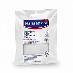 HANSAPLAST ΑΠΟΣΤΕΙΡΩΜΕΝΕΣ ΓΑΖΕΣ 10x10cm 10τεμ