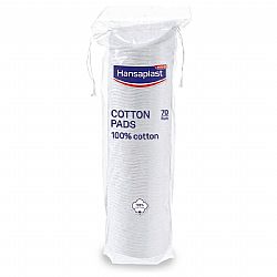 HANSAPLAST COTTON PADS ΔΙΣΚΟΙ ΑΠΟ 100% ΒΑΜΒΑΚΙ 70τεμ