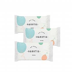 AGNOTIS BABY WET WIPES ΥΠΟΑΛΛΕΡΓΙΚΑ ΜΩΡΟΜΑΝΤΗΛΑ ΧΩΡΙΣ ΑΡΩΜΑ, PARABENS, ΟΙΝΟΠΝΕΥΜΑ 3x70τεμ