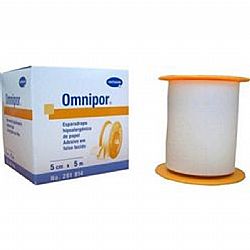 Omnipor ταινίες στερέωσης από λευκό μη υφασμένο υλικό 5cmx5cm
