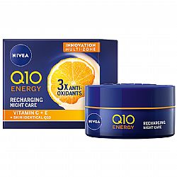 NIVEA Q10 ENERGY ΚΡΕΜΑ ΠΡΟΣΩΠΟΥ ΝΥΚΤΟΣ ΓΙΑ ΕΝΥΔΑΤΩΣΗ 50ml