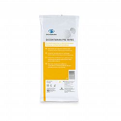 DR. SCHUMACHER GMBH DECONTAMAN PRE WIPES ΑΝΤΙΜΙΚΡΟΒΙΑΚΑ ΜΑΝΤΗΛΑΚΙΑ ΣΩΜΑΤΟΣ 10τεμ