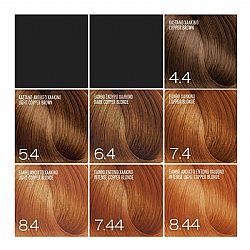 FARCOM EXPERTIA PROFESSIONAL ΒΑΦΗ ΜΑΛΛΙΩΝ No8.44 ΞΑΝΘΟ ΑΝΟΙΧΤΟ ΕΝΤΟΝΟ ΧΑΛΚΙΝΟ 100ml