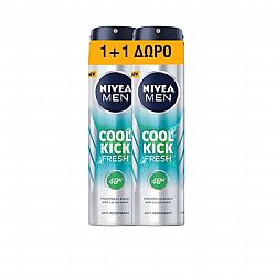 NIVEA MEN COOL KICK FRESH 48h 2 X 150ml