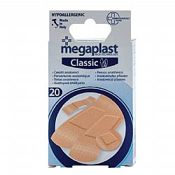 MEGAPLAST CLASSIC ΑΝΑΤΟΜΙΚΑ ΕΠΙΘΕΜΑΤΑ ΔΙΑΦΟΡΑ ΜΕΓΕΘΗ 20τεμ