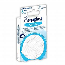 MEGAPLAST SOFT ΥΠΟΑΛΛΕΡΓΙΚΑ ΑΥΤΟΚΟΛΛΗΤΑ ΕΠΙΘΕΜΑΤΑ ΔΙΑΦΟΡΑ ΜΕΓΕΘΗ 20τεμ