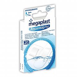 MEGAPLAST AQUASTOP ΕΛΑΣΤΙΚΑ ΑΔΙΑΒΡΟΧΑ ΕΠΙΘΕΜΑΤΑ 2 ΜΕΓΕΘΗ 20τεμ