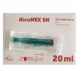 ZARYS DICONEX SN 20ml LUER ΜΕ ΒΕΛΟΝΑ 22G 0.8mm x 40mm 50τεμ.