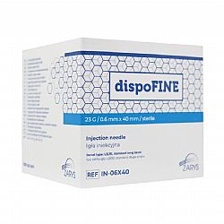 ZARYS DISPOFINE 23G 0.6mm x 40mm (ΜΠΛΕ) 100τεμ.