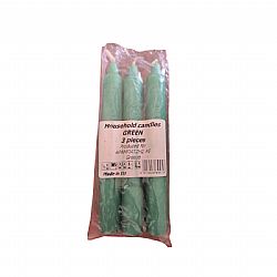 SPARMACHETA CANDLES BLACK 16cm x 2cm 3pcs