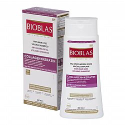 BIOBLAS BOTANIC OILS SHAMPOO ΜΕ COLLAGEN+KERATIN 360ml