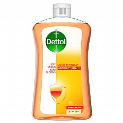DETTOL REFILL ANTIBACTERIAL LIQUID HANDWASH GRAPEFRUIT 750ml