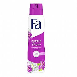 FA PURPLE PASSION DEORANT BODY SPRAY 48h ANTI-STAINS 2x150ml