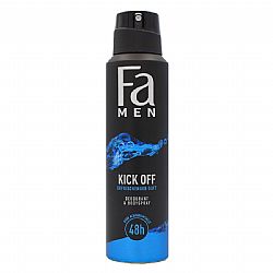 FA MEN KICK OFF DEORANT BODY SPRAY 48h ANTI-STAINS 2x150ml