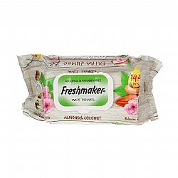 FRESHMAKER ΜΩΡΟΜΑΝΤΗΛΑ COCONUT & ALMOND EXTRA JUMBO 144τεμ
