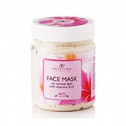 HRISTINA COSMETICS FACE MASK VITAMINS A+E 100% ΦΥΣΙΚΗ ΜΑΣΚΑ ΠΡΟΣΩΠΟΥ ΜΕ ΒΙΤΑΜΙΝΕΣ Α+Ε ΓΙΑ ΑΝΤΙΟΞΕΙΔΩΤΙΚΗ ΠΡΟΣΤΑΣΙΑ & ΛΑΜΨΗ 200ml