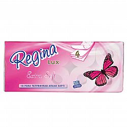 REGINA TOILET PAPER BUTTERFLY 4ply 120gr 10pcs