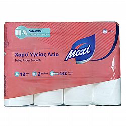 MAXI TOILET PAPER 2ply 170gr 12pcs