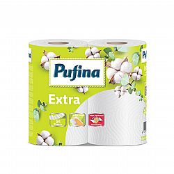 PUFINA EXTRA KITCHEN ROLL 2ply 390gr 2pcs