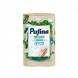 PUFINA NATURA KITCHEN ROLL 3ply 504gr