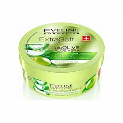 EVELINE COSMETICS EXTRASOFT BIO OLIVE ALOE VERA ΚΡΕΜΑ ΠΡΟΣΩΠΟΥ ΚΑΙ ΣΩΜΑΤΟΣ 175ml