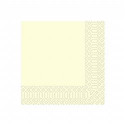 OPEN CARE ΧΑΡΤΟΠΕΤΣΕΤΑ ΠΟΛΥΤΕΛΕΙΑΣ ΚΡΕΜ 24x24cm 700Φ 8τεμ