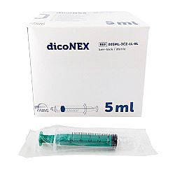 ZARYS DICONEX BL LOUER LOCK 3-PART WITHOUT NEEDLE 5ml 100pcs
