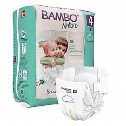 BAMBO NATURE ΠΑΙΔΙΚΕΣ ΠΑΝΕΣ 7-14 Kg SIZE 4 24τεμ