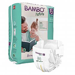 BAMBO NATURE ΠΑΙΔΙΚΕΣ ΠΑΝΕΣ 16+ Kg SIZE 6 20τεμ