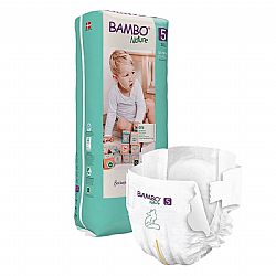 BAMBO NATURE ΠΑΙΔΙΚΕΣ ΠΑΝΕΣ 12-18 Kg SIZE 5 (tall) 44τεμ