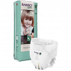 BAMBO NATURE ΠΑΙΔΙΚΕΣ ΠΑΝΕΣ ΒΡΑΚΑΚΙ 12-18 Kg SIZE 5 (tall) 38τεμ