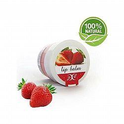 HRISTINA COSMETICS LIP BALM ΜΕ ΑΡΩΜΑ ΦΡΑΟΥΛΑ 100% NATURAL ΦΥΣΙΚΟ ΒΑΛΣΑΜΟ ΧΕΙΛΙΩΝ 30ml