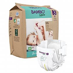 BAMBO NATURE ΠΑΙΔΙΚΕΣ ΠΑΝΕΣ ECO-FRIENDLY SIZE 3 4-8kg 28τεμ