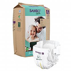 BAMBO NATURE ΠΑΙΔΙΚΕΣ ΠΑΝΕΣ ECO-FRIENDLY SIZE 6 16+kg 20τεμ