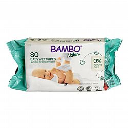 BAMBO NATURE ΠΑΙΔΙΚΑ ΜΩΡΟΜΑΝΤΗΛΑ 80τεμ
