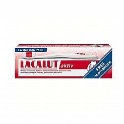 LACALUT AKTIV TOOTHPASTE 75ml + TOOTHBRUSH
