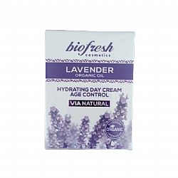 BIOFRESH LAVENDER HYDRATING DAY CREAM AGE CONTROL ΑΝΤΙΓΗΡΑΝΤΙΚΗ ΕΝΥΔΑΤΙΚΗ ΚΡΕΜΑ ΗΜΕΡΑΣ ΜΕ ΒΙΟΛΟΓΙΚΟ ΕΛΑΙΟ ΛΕΒΑΝΤΑΣ 50ml