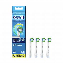 ORAL-B PRECISION CLEAN CLEANMAXIMISER REPLACEMENT HEADS FOR ELECTRIC TOOTHBRUSH 4pcs