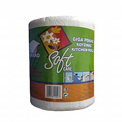 SOFT CARE GIGA KITCHEN ROLL 3P 760g
